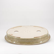 Lade das Bild in den Galerie-Viewer, Bonsaischale tk-bonsaipots - oval, grünlich/grau