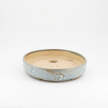 Lade das Bild in den Galerie-Viewer, Bonsaischale tk-bonsaipots - oval, hellblau/braun