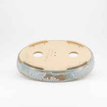 Lade das Bild in den Galerie-Viewer, Bonsaischale tk-bonsaipots - oval, hellblau/braun