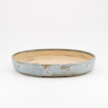 Lade das Bild in den Galerie-Viewer, Bonsaischale tk-bonsaipots - oval, hellblau/braun
