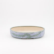 Lade das Bild in den Galerie-Viewer, Bonsaischale tk-bonsaipots - oval, hellblau/grünlich