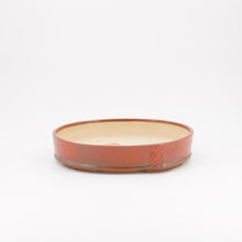 Lade das Bild in den Galerie-Viewer, Bonsaischale tk-bonsaipots - oval, rot/braun
