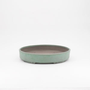 Bonsaischale tk-bonsaipots - oval, grün