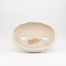 Lade das Bild in den Galerie-Viewer, tk-bonsaipots - oval/mokko, weiß

