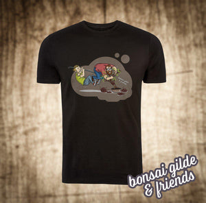 T-Shirt "biegen"-Bonsai Gilde
