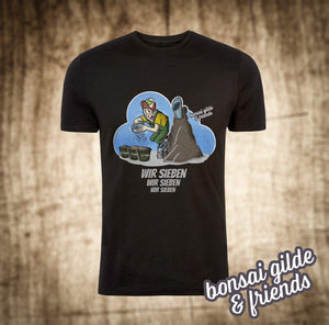 T-Shirt "wir sieben"-Bonsai Gilde